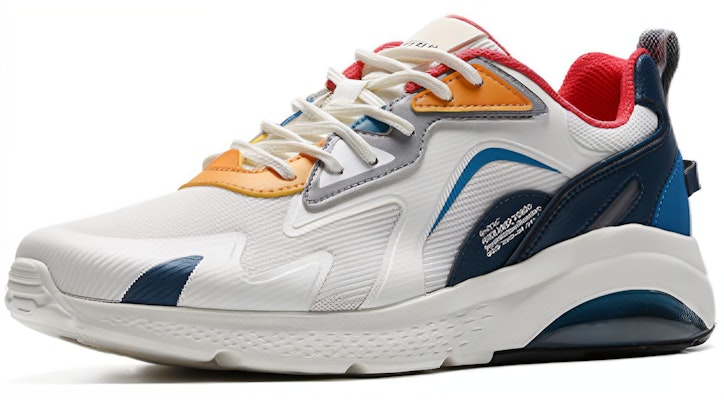 361° Breathable Mesh Shock-Absorbing Air Cushion Running Shoes 'White Aqua' 672036793-2 Lookbook 361° Breathable Mesh Shock-Absorbing Air Cushion Running Shoes 'White Aqua' 672036793-2