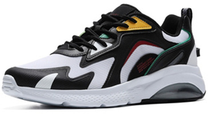 361° Breathable Mesh Shock-Absorbing Air Cushion Running Shoe 'Black White' 672036793-4 Lookbook 361° Breathable Mesh Shock-Absorbing Air Cushion Running Shoe 'Black White' 672036793-4