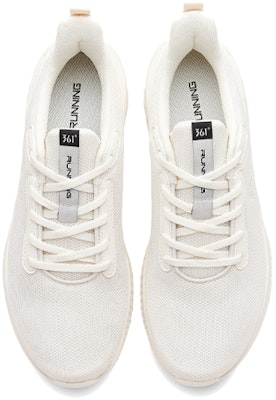 361° Breathable Shock-Absorbing Bounce Running Shoes 'White' 672122231F-1 Shop 361° Breathable Shock-Absorbing Bounce Running Shoes 'White' 672122231F-1
