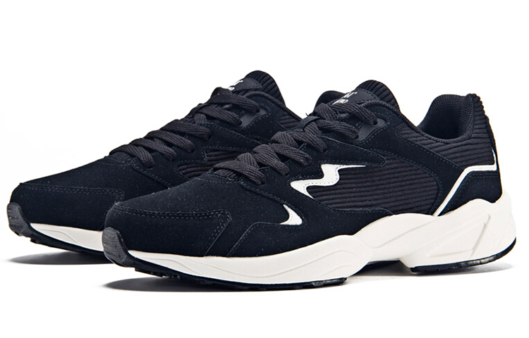 Lookbook 361° 통기성 충격흡수 로우탑 스니커즈 (블랙) 671832269-4