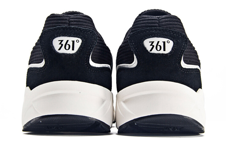 Shop 361° Breathable Shock-Absorbing Low-Top Sneaker 'Black' 671832269-4
