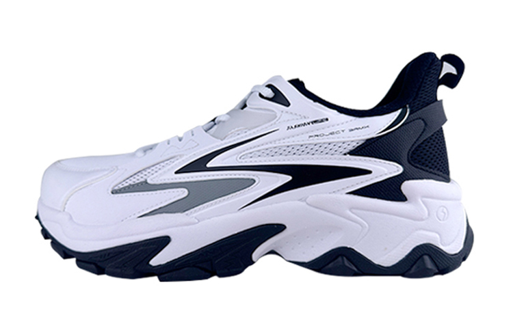 361° Breathable Shock-Absorbing Low-Top Sneaker 'White Black' 572216781-1