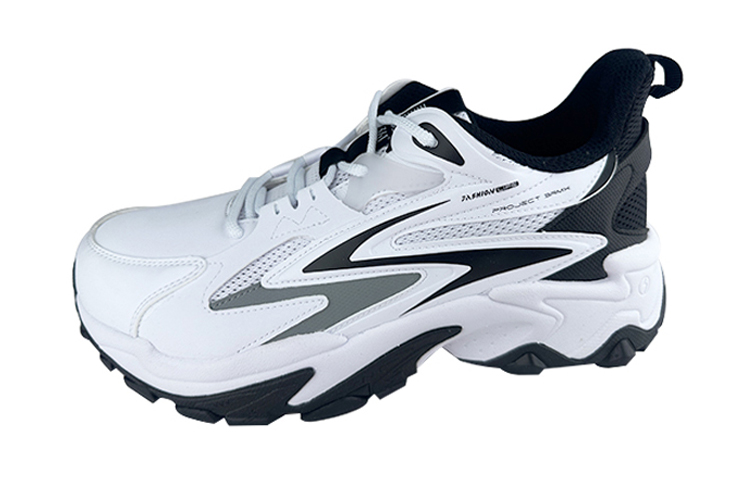 Lookbook 361° Breathable Shock-Absorbing Low-Top Sneaker 'White Black' 572216781-1