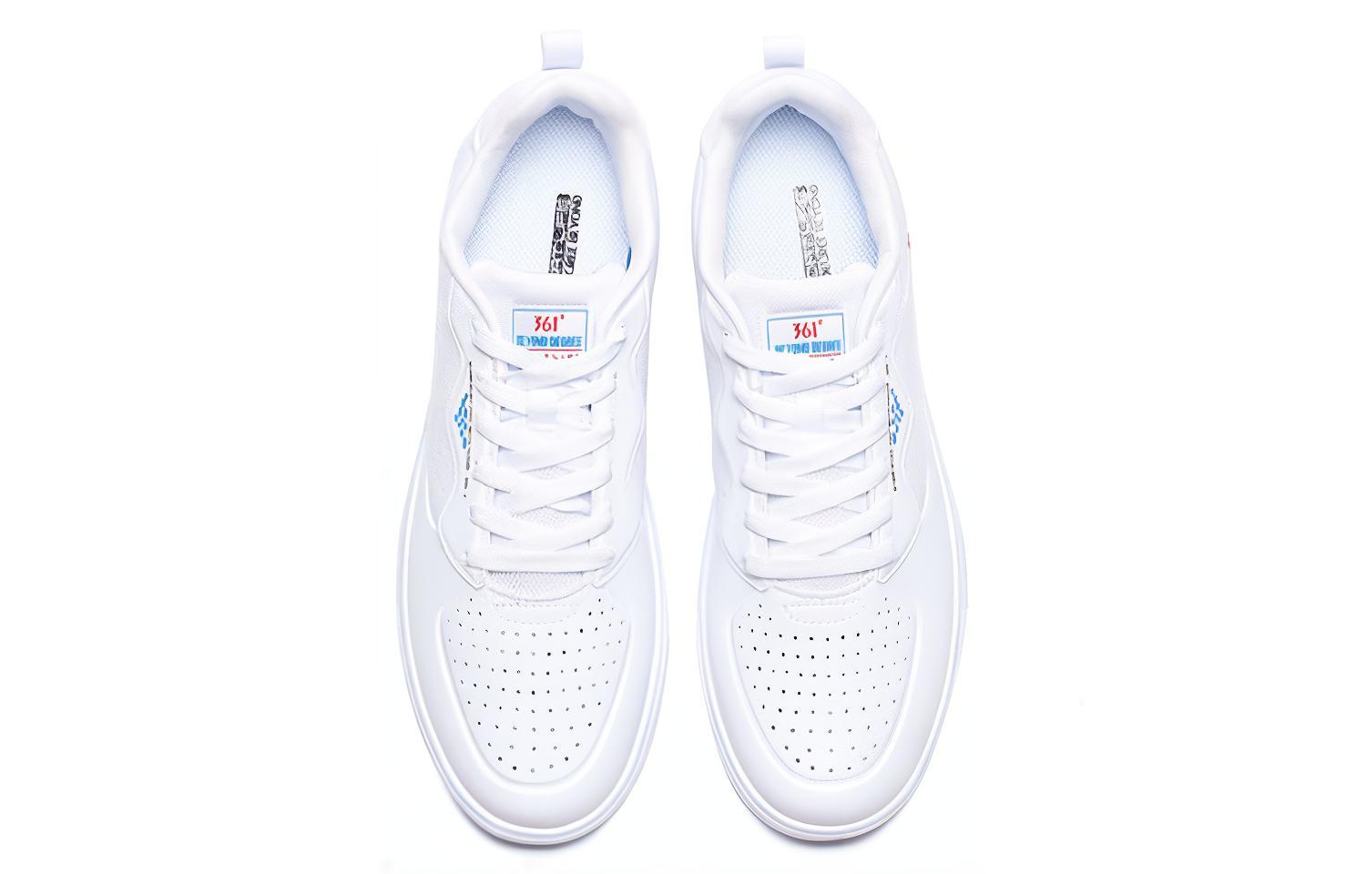 Order 361° 通気耐摩耗スケシュー「フェザーホワイト」 572026605-2