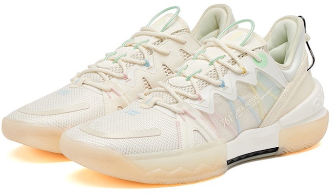 361° 燃戰系列 2PRM 晴空 減震防滑耐磨 低筒 籃球鞋 白色 Order 361° 燃戰系列 2PRM 晴空 減震防滑耐磨 低筒 籃球鞋 白色