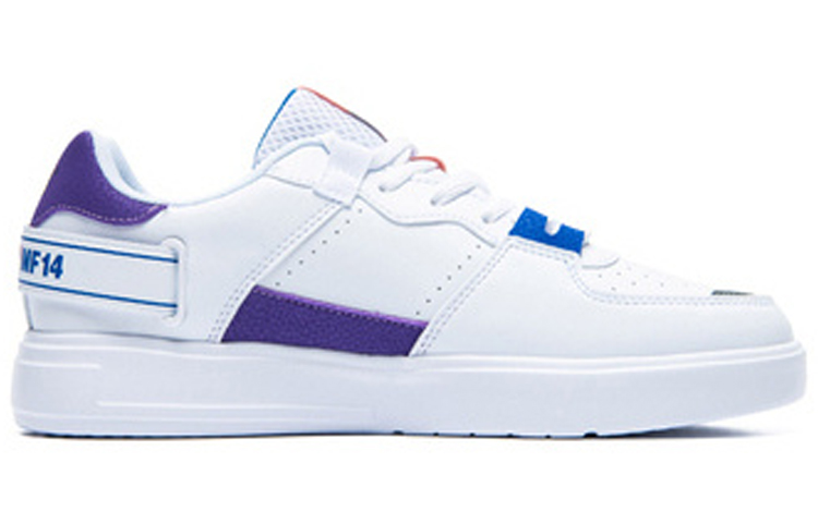 Order 361° Captain Tsubasa Retro Freizeit-Sneaker ''Weiß Lila'' 672036627-2