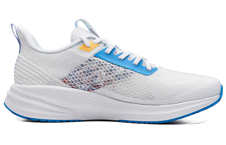 Order 361° Captain Tsubasa x Sepatu Lari Shock Absorbent Putih Biru Merah Breathable 572122232-1