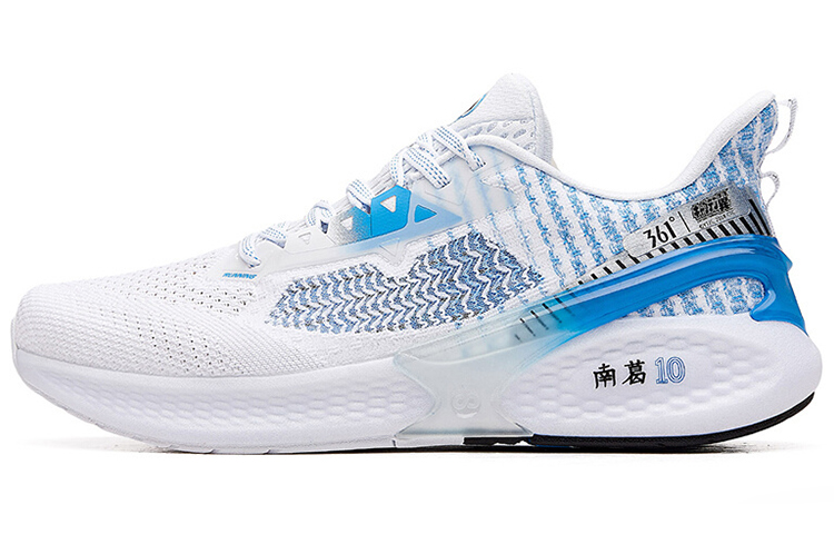 361° Captain Tsubasa x 'Bouncy Tech Breathable Mesh Low Top Running Shoe White Blue' 572122231-1