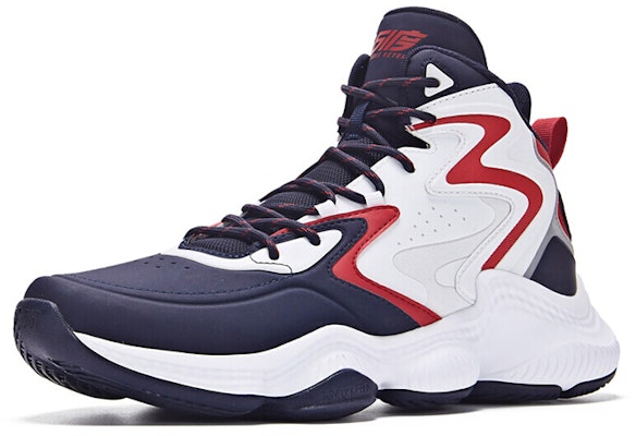 361° Casual Basketball Shoes 'White Blue Red' 671931107-2 Order 361° Casual Basketball Shoes 'White Blue Red' 671931107-2