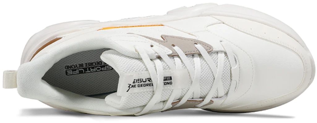 361° Casual Leather Trendy Sneakers 'White' 672146728-1 Lookbook 361° Casual Leather Trendy Sneakers 'White' 672146728-1
