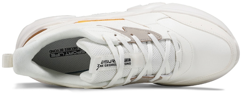 361° Casual Leather Trendy Sneakers 'White' 672146728-1 Lookbook 361° Casual Leather Trendy Sneakers 'White' 672146728-1