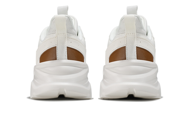Shop 361° Casual Leather Trendy Sneakers 'White' 672146728-1