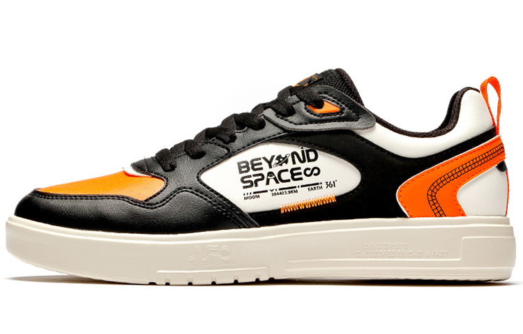 361° Casual Low Top 'Black Orange' 672036606-5