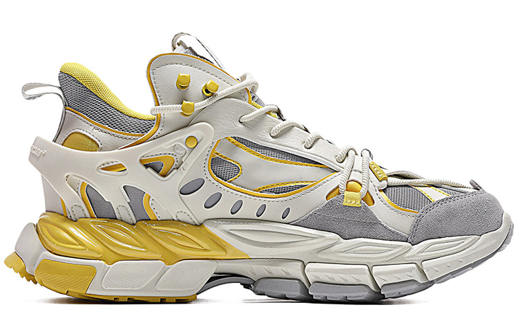 Order 361° Casual Running Shoes 'Grey Yellow' 672032248-4