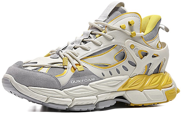 Zapatillas 361° Casual para Correr 'Gris Amarillo' 672032248-4 Lookbook Zapatillas 361° Casual para Correr 'Gris Amarillo' 672032248-4