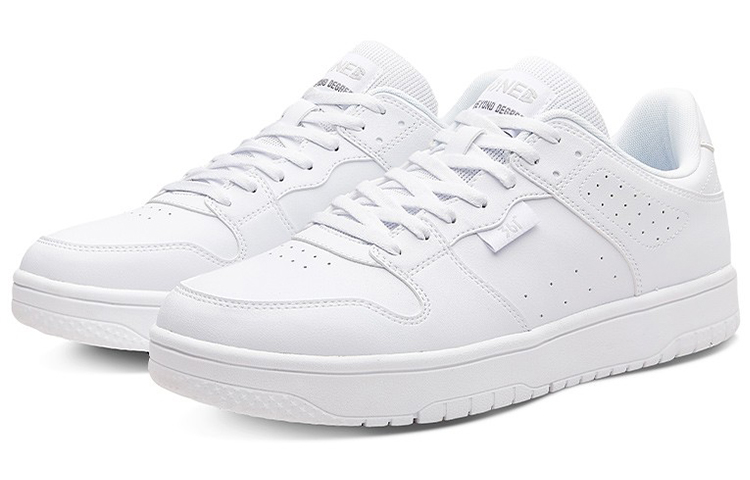 Lookbook Zapatillas Ligeras Transpirables 361° Casual Versátiles 'Blanco Gris' 672136614-1