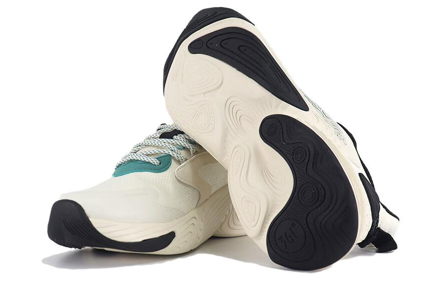 Shop 361° Keselesaan Asas Rendah 'Putih Hitam' 572244405-5