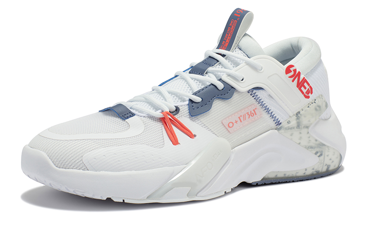 Lookbook 361° Comfort Breathable Casual Sneakers 'White Matte Blue' 672236705F-10