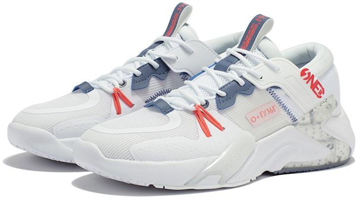 361° Comfort Breathable Casual Sneakers 'White Matte Blue' 672236705F-10 Shop 361° Comfort Breathable Casual Sneakers 'White Matte Blue' 672236705F-10