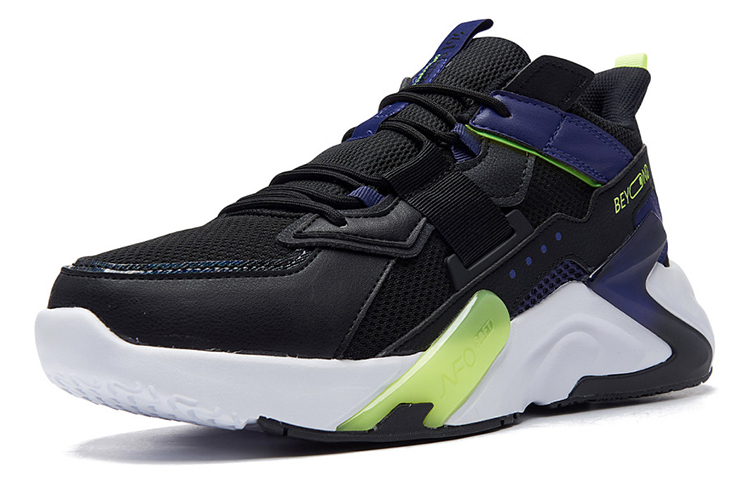 Lookbook 361° Sepatu Nyaman Bantal Pria 'Obsidian Hitam' 572046720A-5