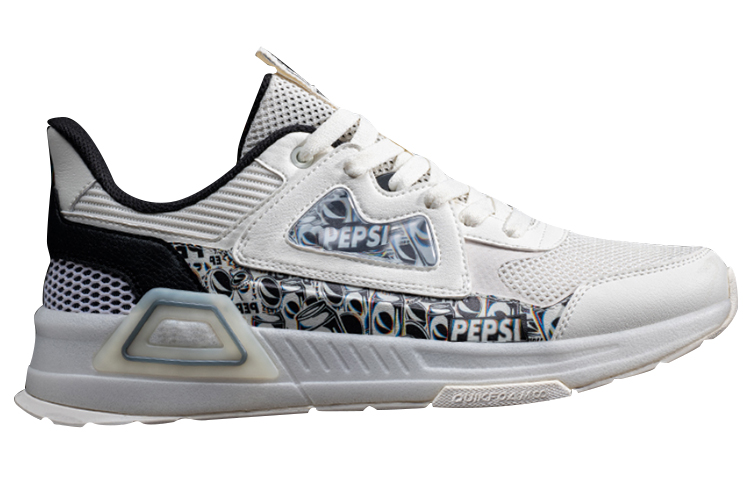 Order 361° Kenyamanan Sehari-hari Low 'Putih Hitam' 672036721-1