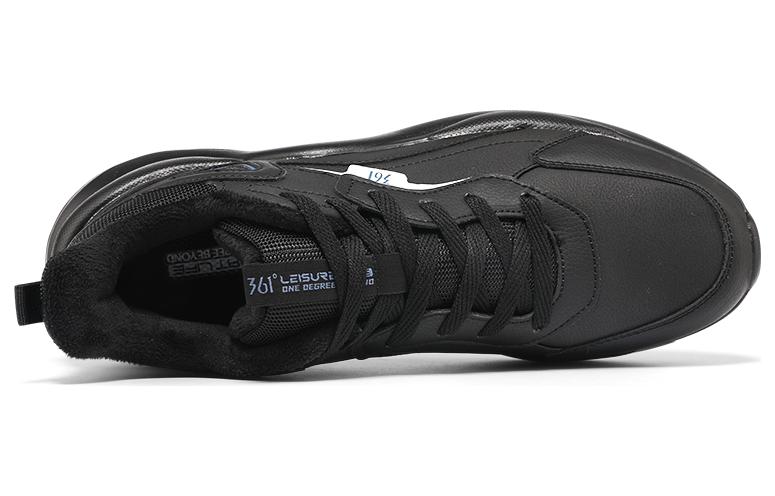 Lookbook 361° 舒適 保暖 低筒 生活休閒鞋 男款 黑色