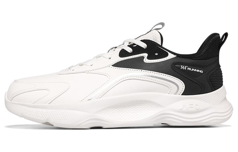 361° Comfort Wear-Resistant Lightweight Low-Top Running Shoe 'Black and White' 672332238-1
