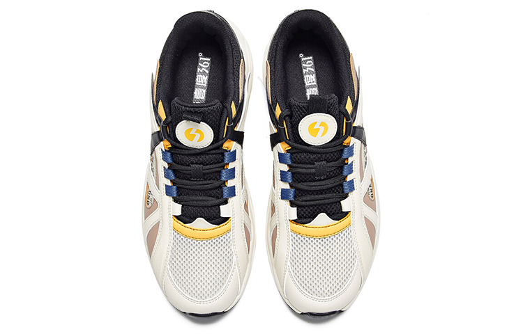 Order 361° Sepatu Santai Nyaman Tahan Lama 'Dad Shoe Putih Abu-abu' 672016761-5