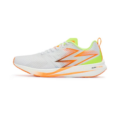 361° CQT White Orange 'Eco Flash Low Top'