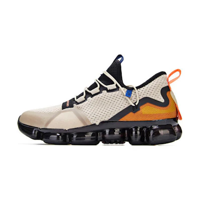 361° Cushion Breathable Low-Top Running Shoes 'Brown Grey'