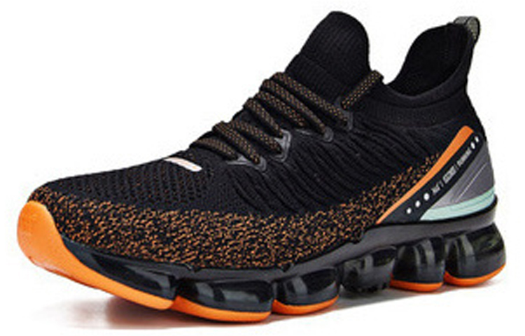 Lookbook 361° Cushion Mesh Low ''Noir Orange'' 672022212-8