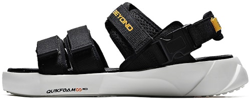 361° Cushioned Athletic Sandals 'Black Yellow' 'Tech Bounce' 572026725-8 361° Cushioned Athletic Sandals 'Black Yellow' 'Tech Bounce' 572026725-8