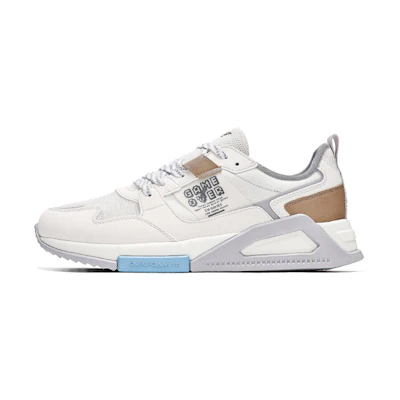 361° Cushioning Wear-Resistant Casual Shoe 'White Grey'