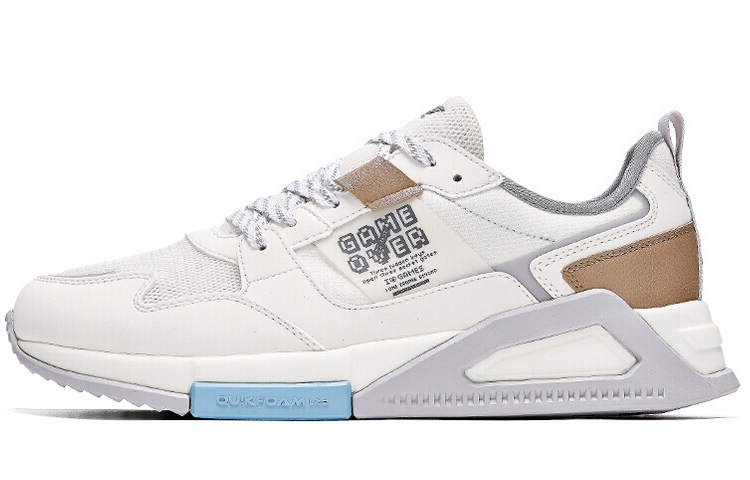 361° Cushioning Wear-Resistant Casual Shoe 'White Grey' 672016773-2