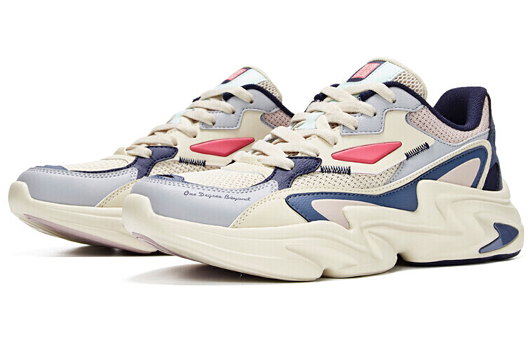 Lookbook 361° Sepatu Retro 'Beige Pink' 671936786-3