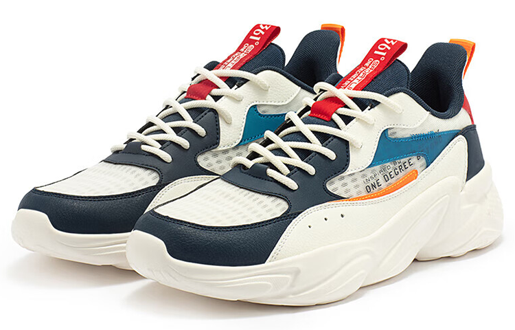 361° Dragon Soar Low Top 'White Blue' 圖 2