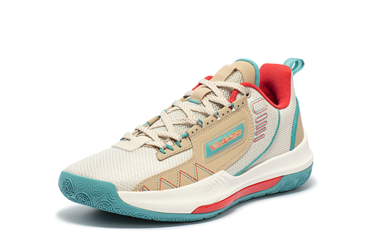 Order 361度 DVD Team 低帮篮球鞋 '杏茶' 572411108-3