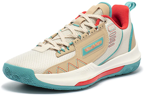 361° DVD團隊 實戰 減震防滑耐磨 低筒 籃球鞋 男款 杏茶色 Order 361° DVD團隊 實戰 減震防滑耐磨 低筒 籃球鞋 男款 杏茶色