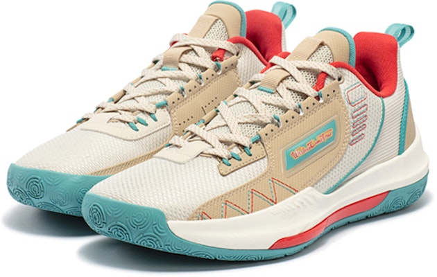 361° DVD團隊 實戰 減震防滑耐磨 低筒 籃球鞋 男款 杏茶色 Lookbook 361° DVD團隊 實戰 減震防滑耐磨 低筒 籃球鞋 男款 杏茶色