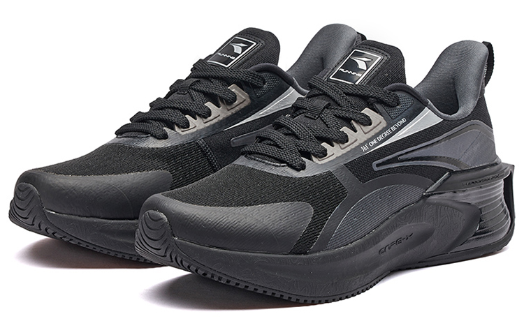 Lookbook 361° 馳擎 ENRG-X科技 緩震 透氣回彈 低幫 跑步鞋 男款 曜石黑