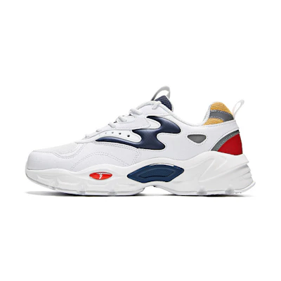 361° Fashion Leather Dad Shoes 'White'