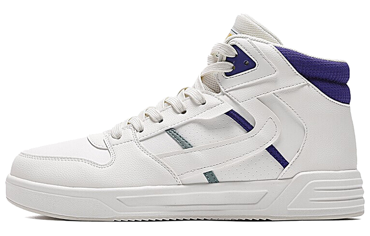 361° Fashion Warm Casual Sneaker 'White Purple' 672046602B-2