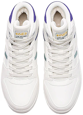 361° Fashion Warm Casual Sneaker 'White Purple' 672046602B-2 Order 361° Fashion Warm Casual Sneaker 'White Purple' 672046602B-2