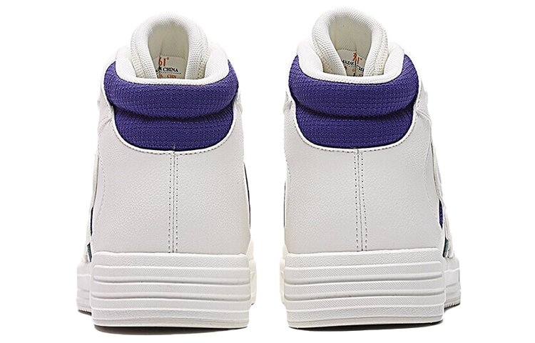 Lookbook 361° 패션 웜 캐주얼 스니커즈 (화이트 퍼플) 672046602B-2