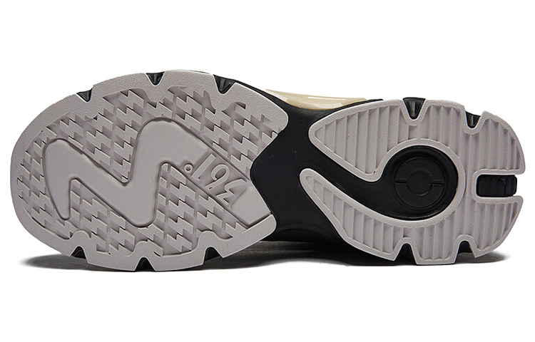 Shop 361° Fashion Warm Dad Shoes 'Black Grey' 572046705B-5