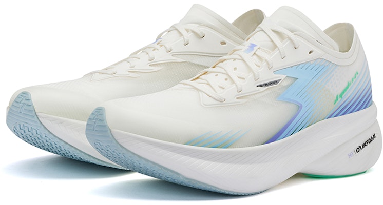 361度飛燃ST晴空男款2022年夏季男競速跑鞋 羽毛白/冰川藍 572222222-1 Shop 361度飛燃ST晴空男款2022年夏季男競速跑鞋 羽毛白/冰川藍 572222222-1