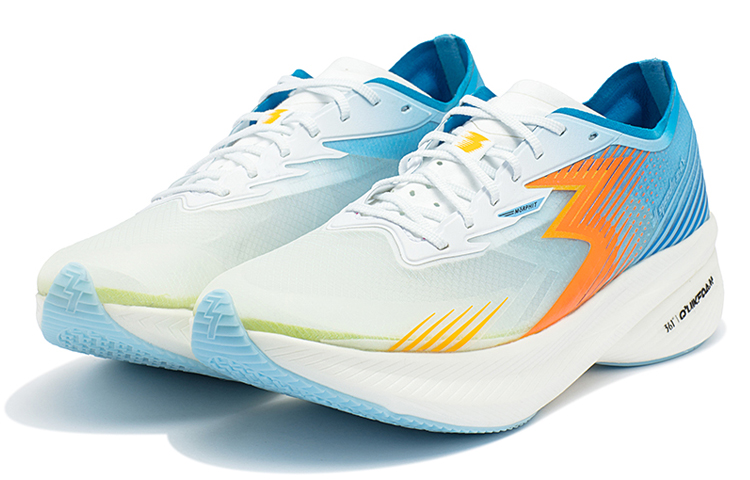 Lookbook Zapatillas de Running 361° Fei Ran ST Low 'Bougainvillea Blanco Azul' 672312204F-1