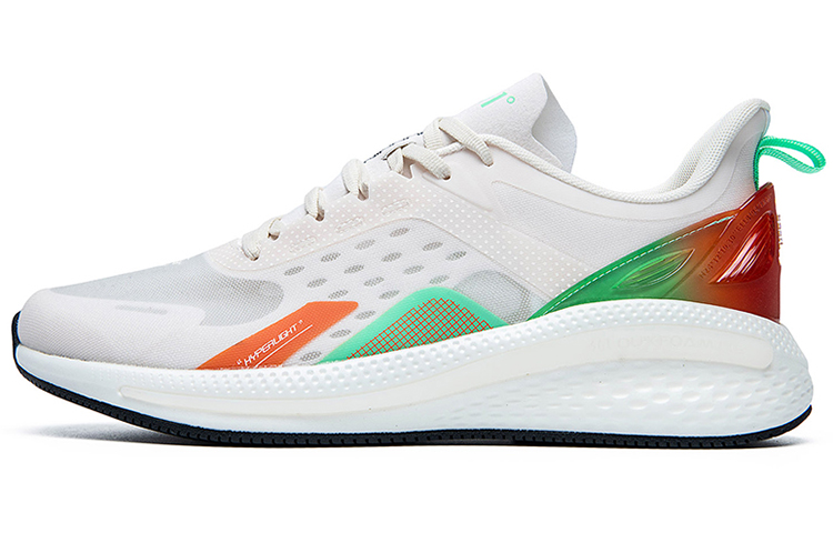 361° Feicai Q-Spring Technology Low Top Running Shoe 'White Orange'