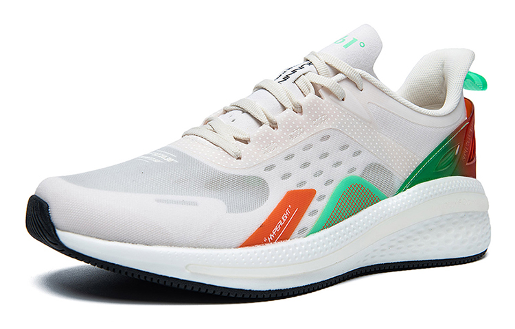 361° Feicai Q-Spring Technology Low Top Running Shoe 'White Orange' 圖 2