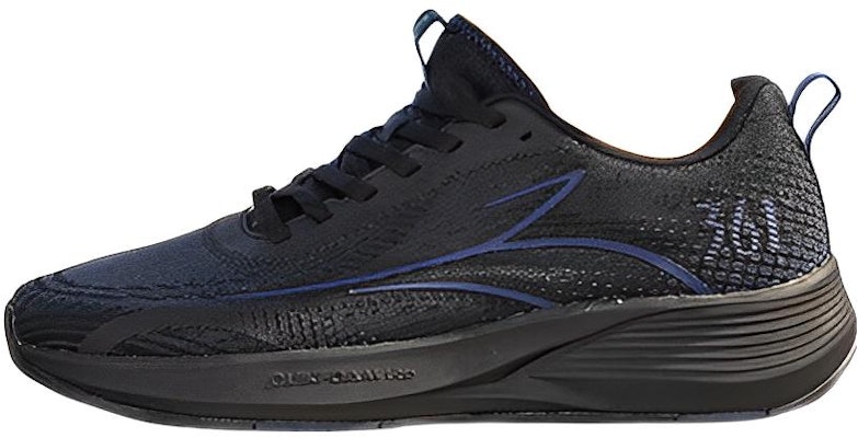 361° 飛逸 潮流舒適 防滑耐磨 低幫 跑步鞋 男款 黑藍 Buy 361° 飛逸 潮流舒適 防滑耐磨 低幫 跑步鞋 男款 黑藍